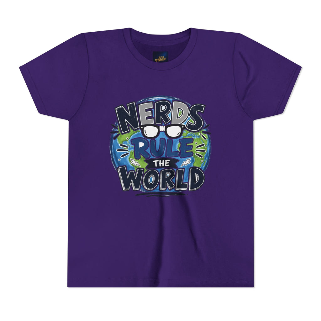 "Nerds Rule the World" Graphic Youth Tee Shirt - 314 Originals