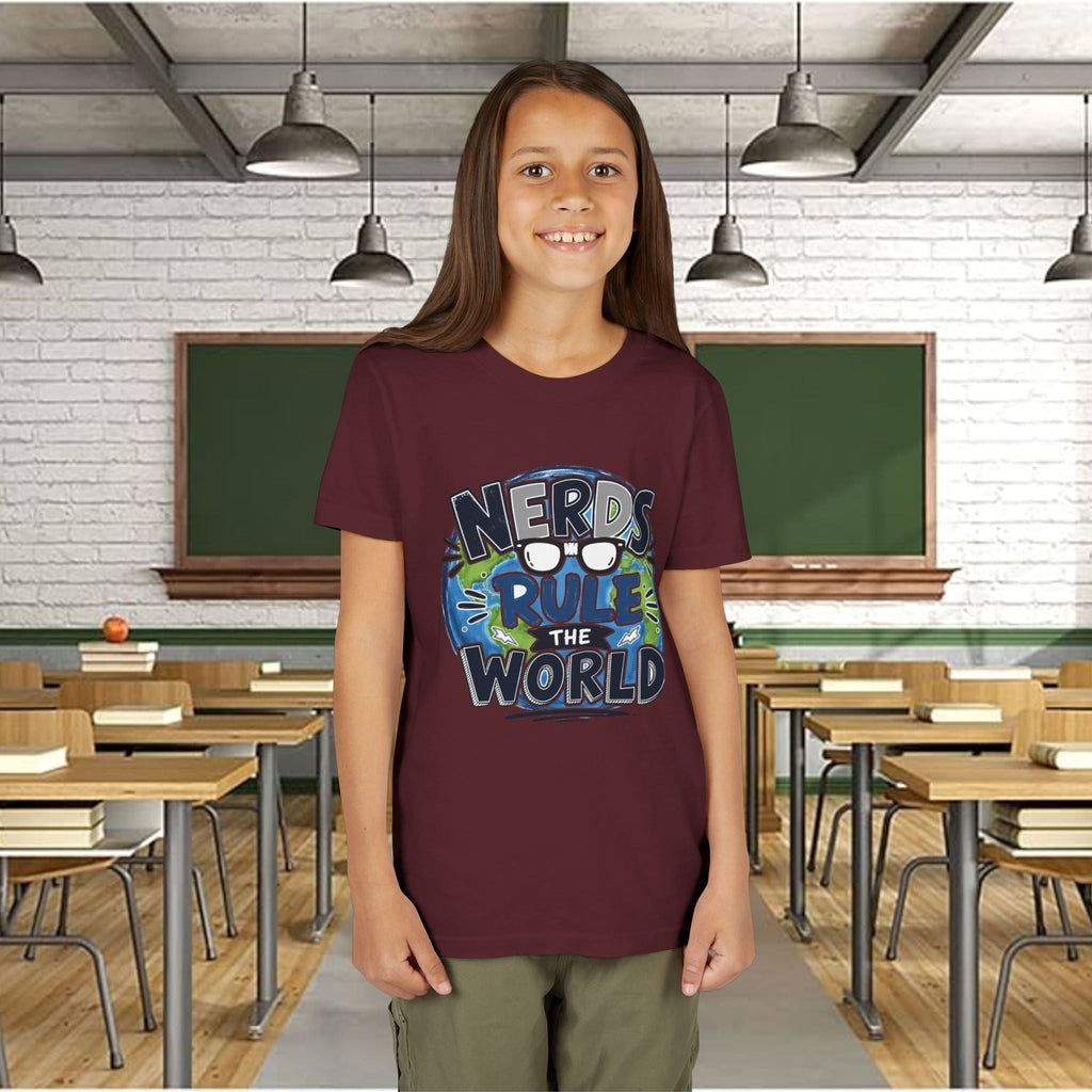 "Nerds Rule the World" Graphic Youth Tee Shirt - 314 Originals