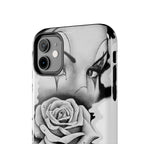 Noir Clown Face with Rose Shockproof Phone Cover - 314 Originals