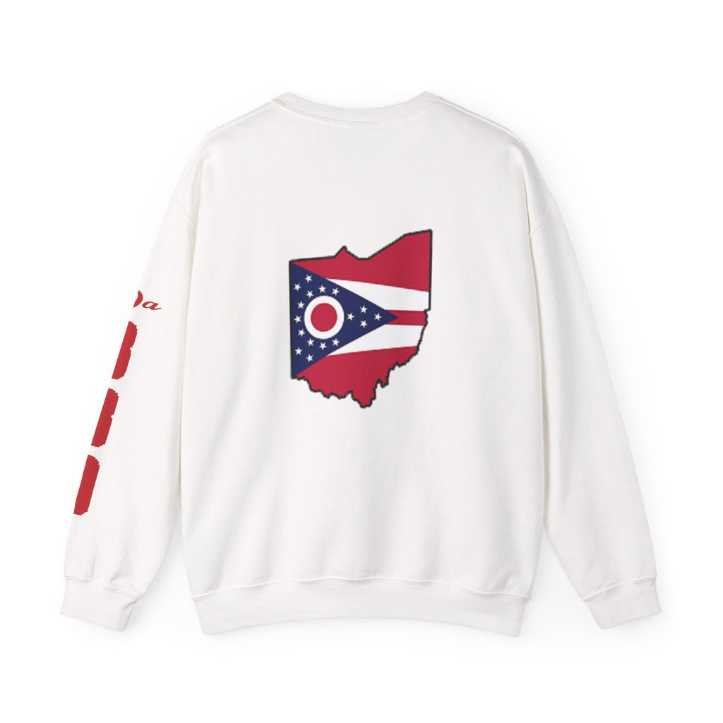 Ohio Flag Crewneck Sweatshirt — Youngstown Ohio State Pride Pullover - 314 Originals