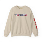Ohio Flag Crewneck Sweatshirt — Youngstown Ohio State Pride Pullover - 314 Originals