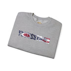 Ohio Flag Crewneck Sweatshirt — Youngstown Ohio State Pride Pullover - 314 Originals