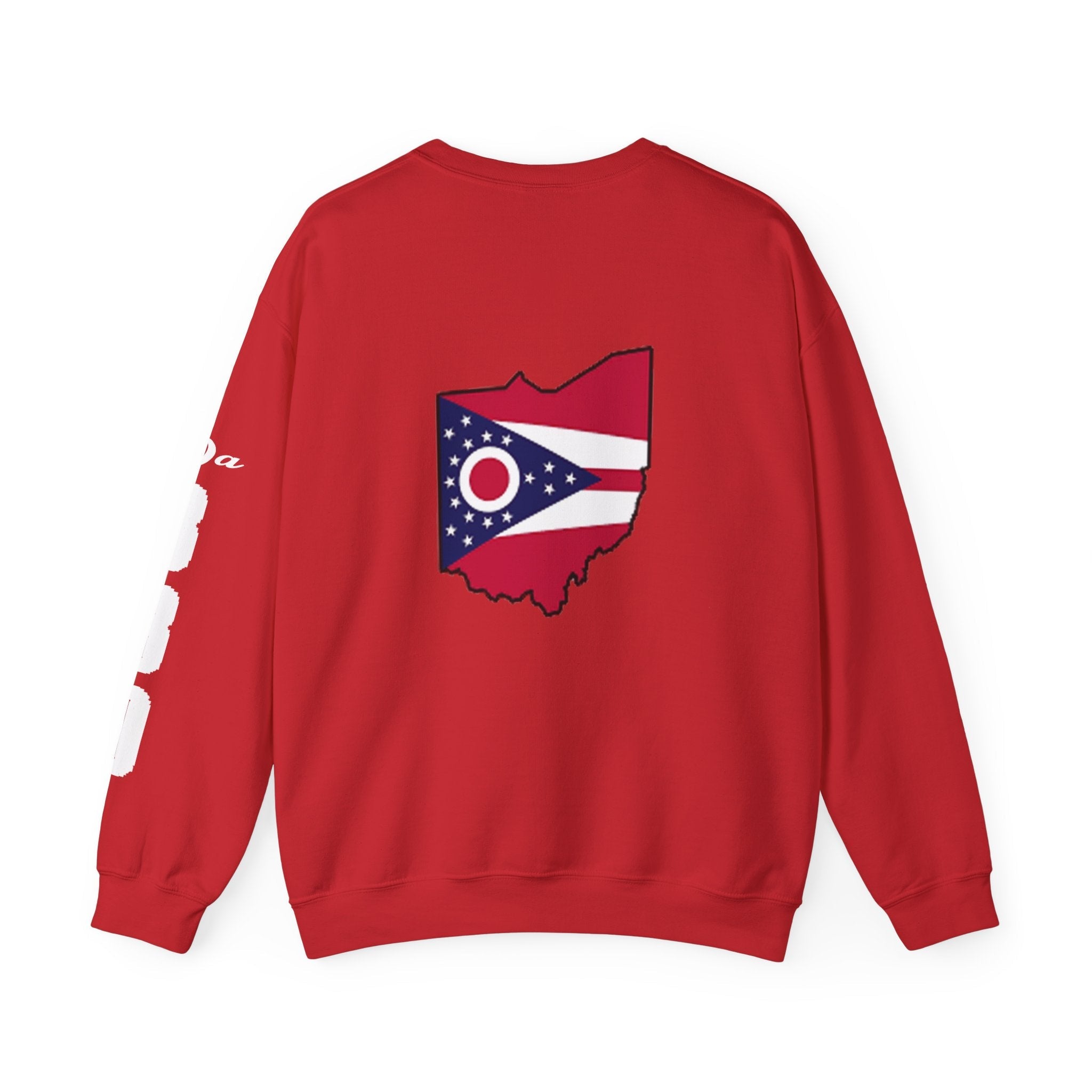 Ohio Flag Crewneck Sweatshirt — Youngstown Ohio State Pride Pullover - 314 Originals