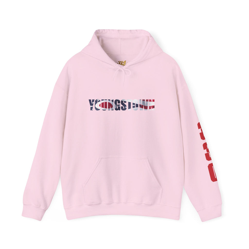 Ohio Flag Hoodie — State Outline - 314 Originals