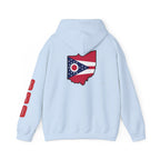 Ohio Flag Hoodie — State Outline - 314 Originals