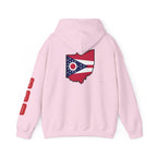 Ohio Flag Hoodie — State Outline - 314 Originals