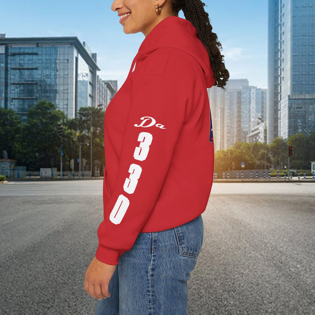 Ohio Flag Hoodie — State Outline - 314 Originals