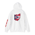 Ohio Flag Hoodie — State Outline - 314 Originals