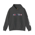 Ohio Flag Hoodie — State Outline with American Stars & Stripes Design - 314 Originals