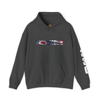 Ohio Flag Hoodie — State Outline with American Stars & Stripes Design - 314 Originals