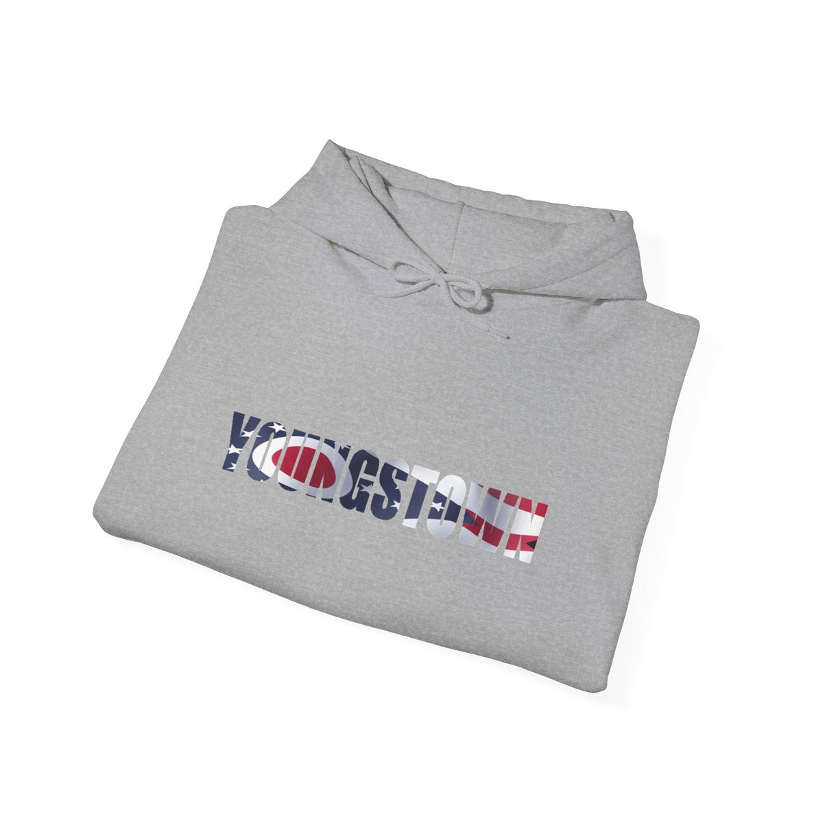Ohio Flag Hoodie — State Outline with American Stars & Stripes Design - 314 Originals