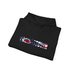 Ohio Flag Hoodie — State Outline with American Stars & Stripes Design - 314 Originals