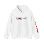 Ohio Flag Hoodie — State Outline with American Stars & Stripes Design - 314 Originals
