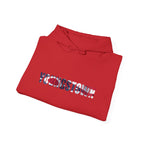 Ohio Flag Hoodie — State Outline with American Stars & Stripes Design - 314 Originals