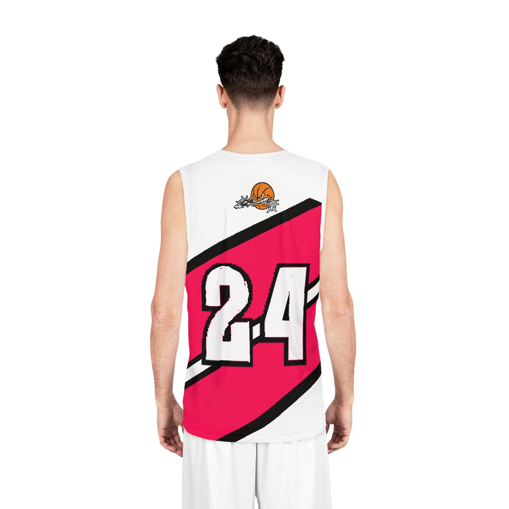 Originals Basketball Jersey - Number 24 Retro Stripe All-Over Print - 314 Originals