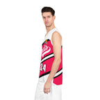 Originals Basketball Jersey - Number 24 Retro Stripe All-Over Print - 314 Originals