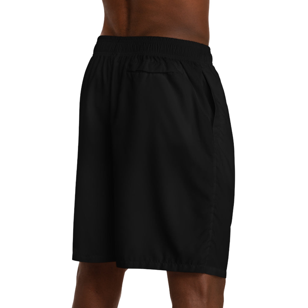 Originals Vertical Script Men's Jogger Shorts — Black Athletic Casual Summer Shorts - 314 Originals