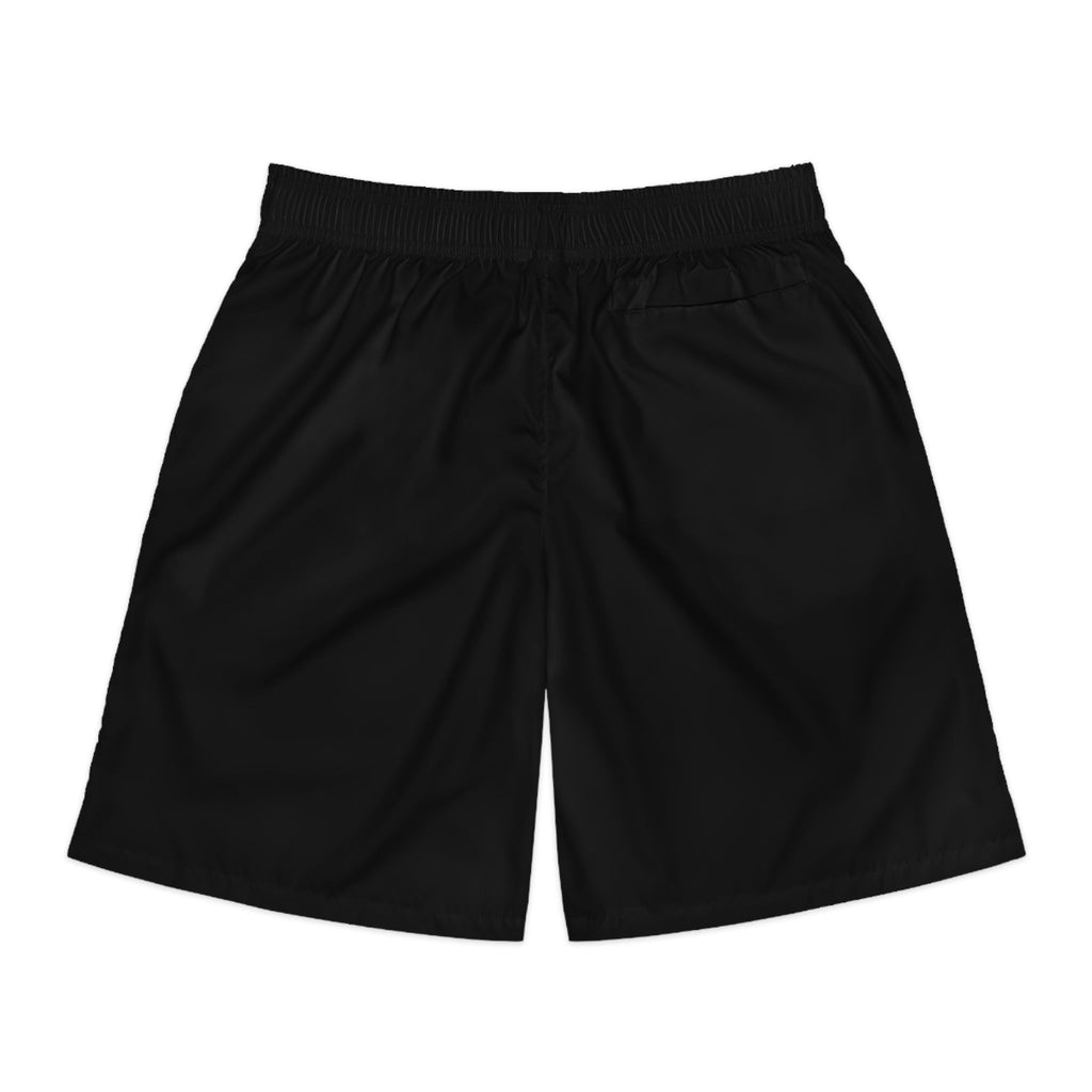 Originals Vertical Script Men's Jogger Shorts — Black Athletic Casual Summer Shorts - 314 Originals