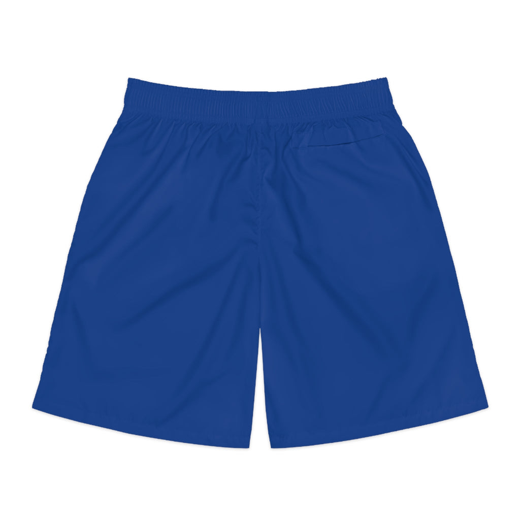 Originals Vertical Script Men's Jogger Shorts — Blue Athletic Casual Summer Shorts - 314 Originals