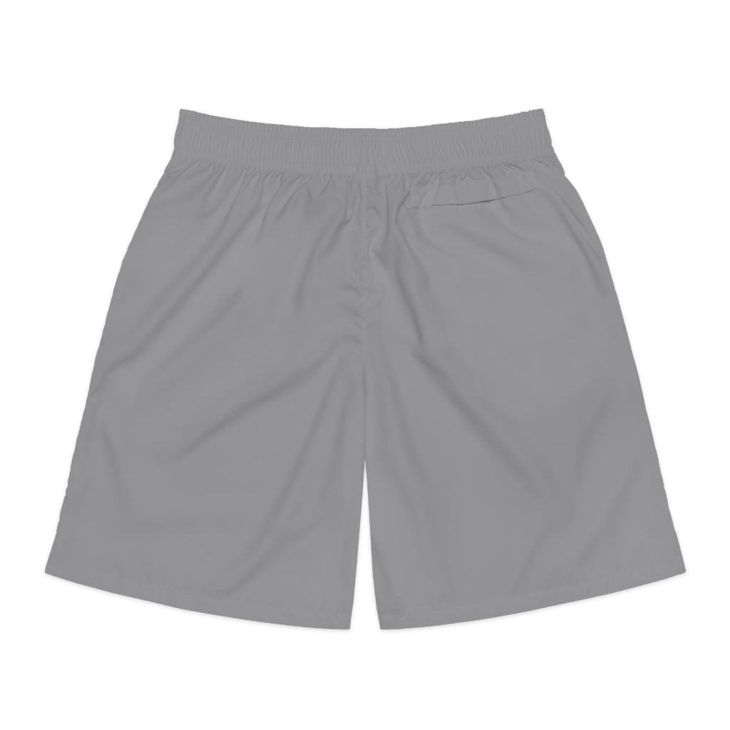 Originals Vertical Script Men's Jogger Shorts — Grey Athletic Casual Summer Shorts - 314 Originals