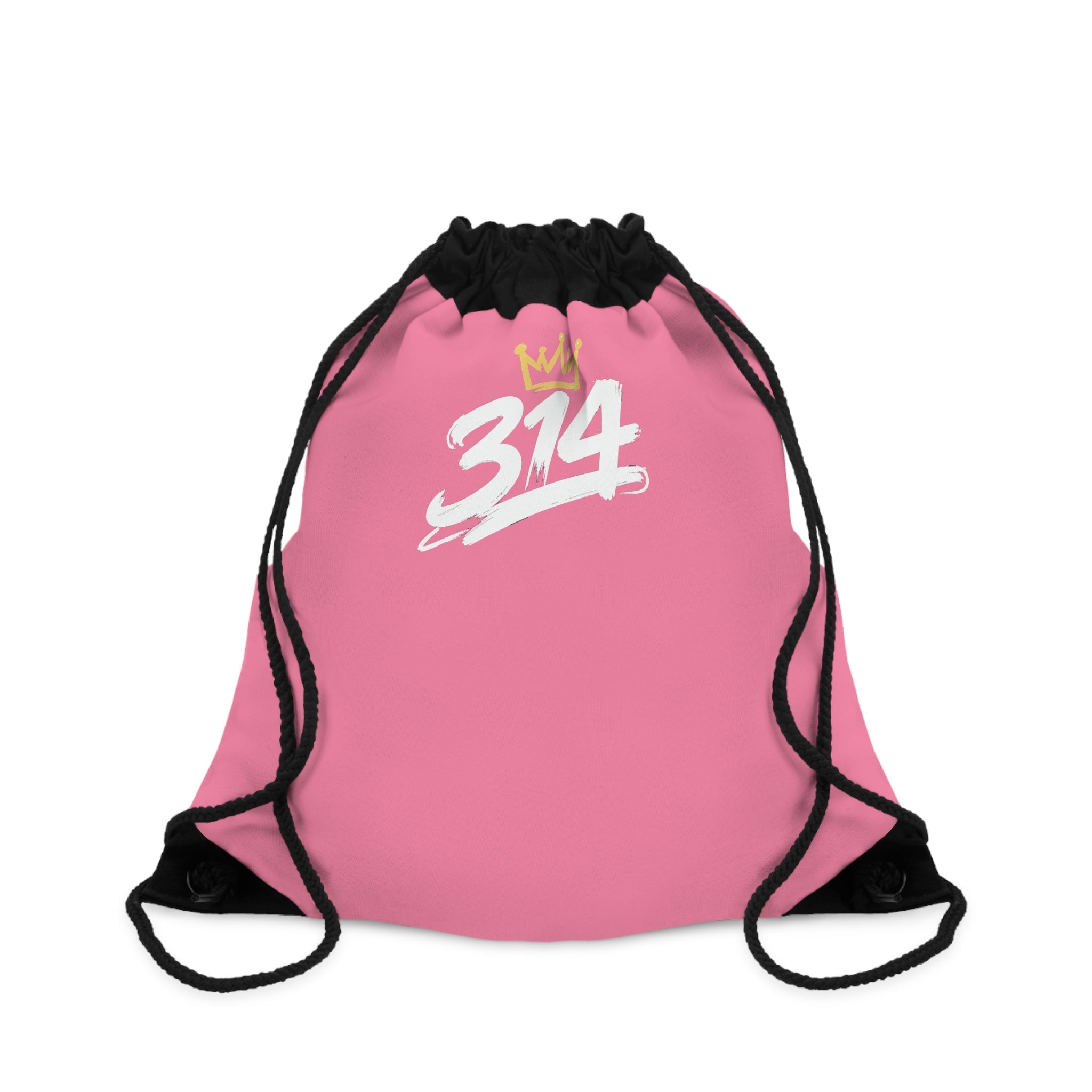 Pink 314 Crown Drawstring Gym Sack - 314 Originals