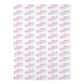 Pink & Blue 314 Original Pattern Swaddle Blanket — Newborn Wrap - 314 Originals