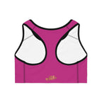 Pink Sports Bra — "Originals" Pink Script Athletic Crop Top - 314 Originals