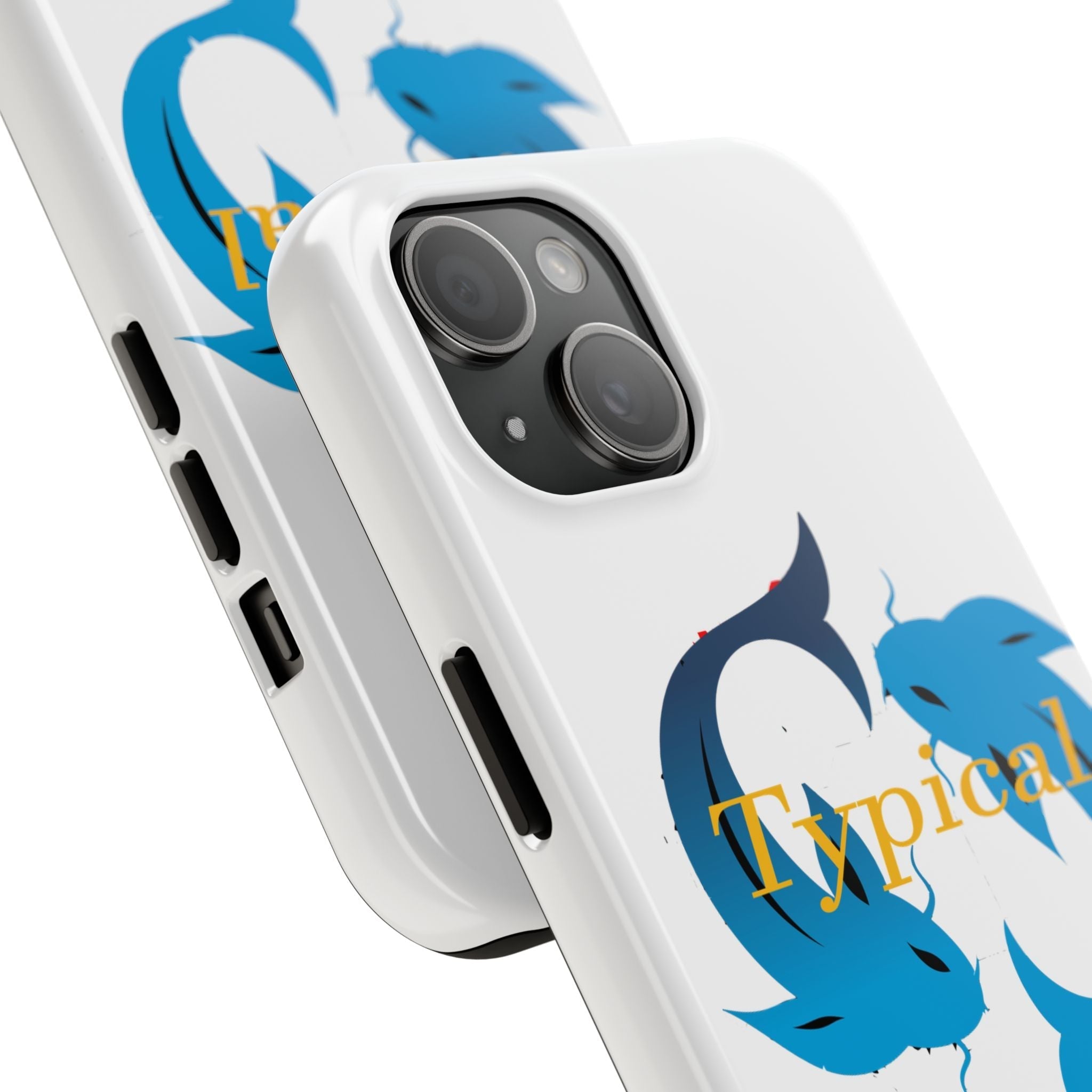 Pisces Tough Phone Case — "Typical" Text - 314 Originals