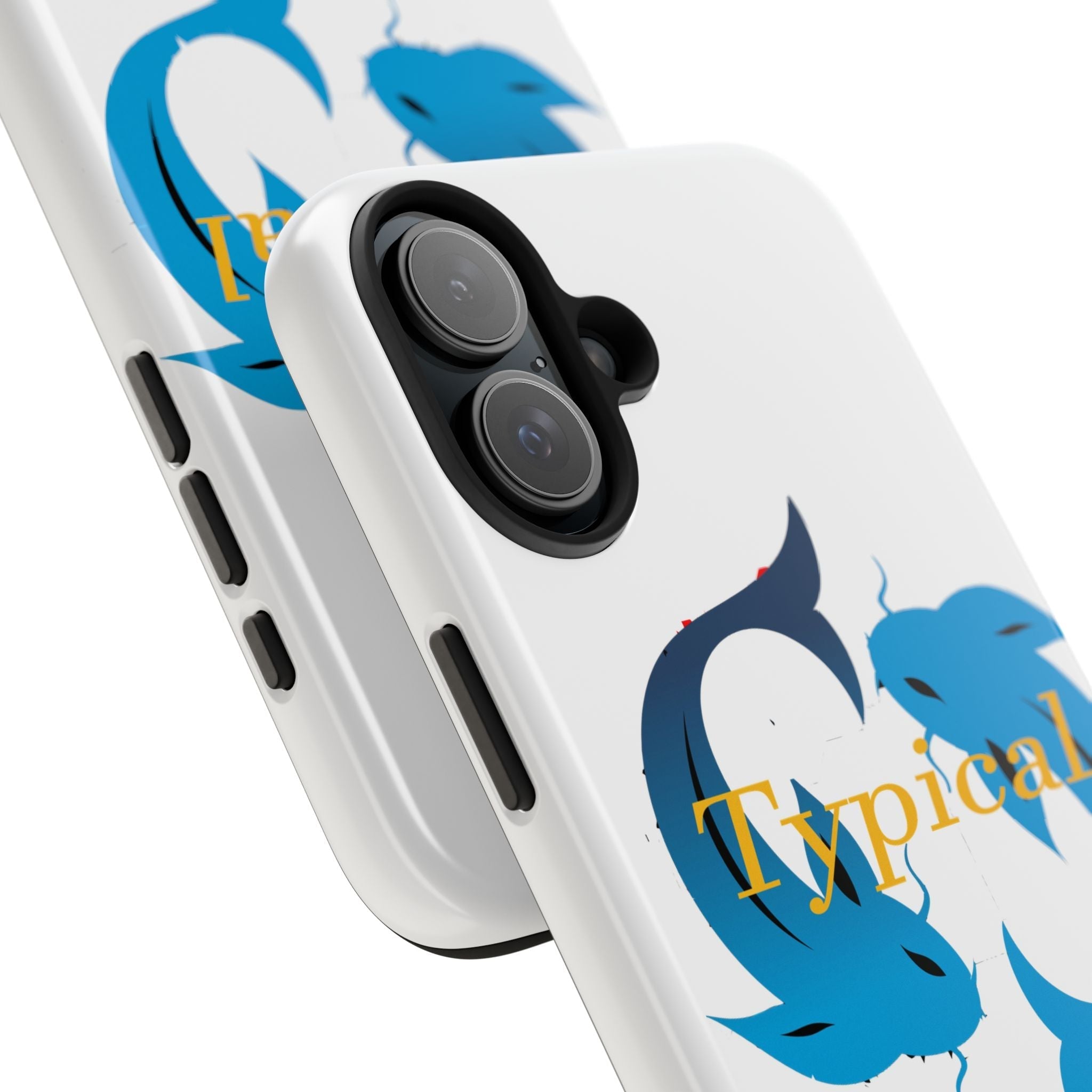 Pisces Tough Phone Case — "Typical" Text - 314 Originals