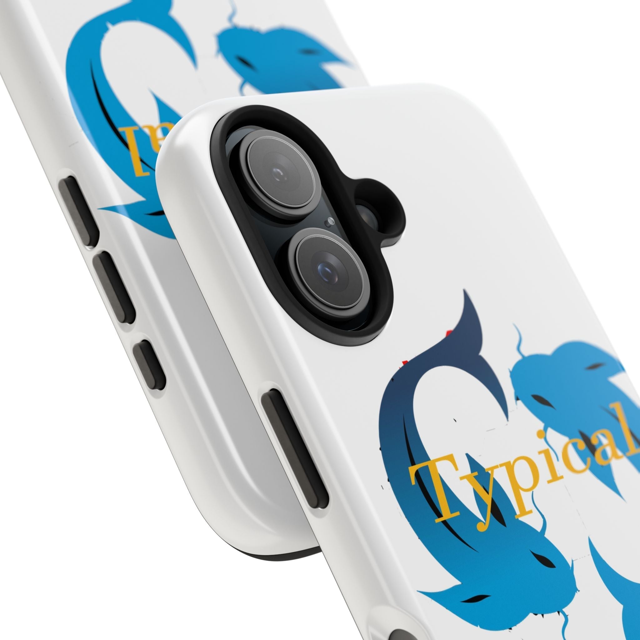 Pisces Tough Phone Case — "Typical" Text - 314 Originals