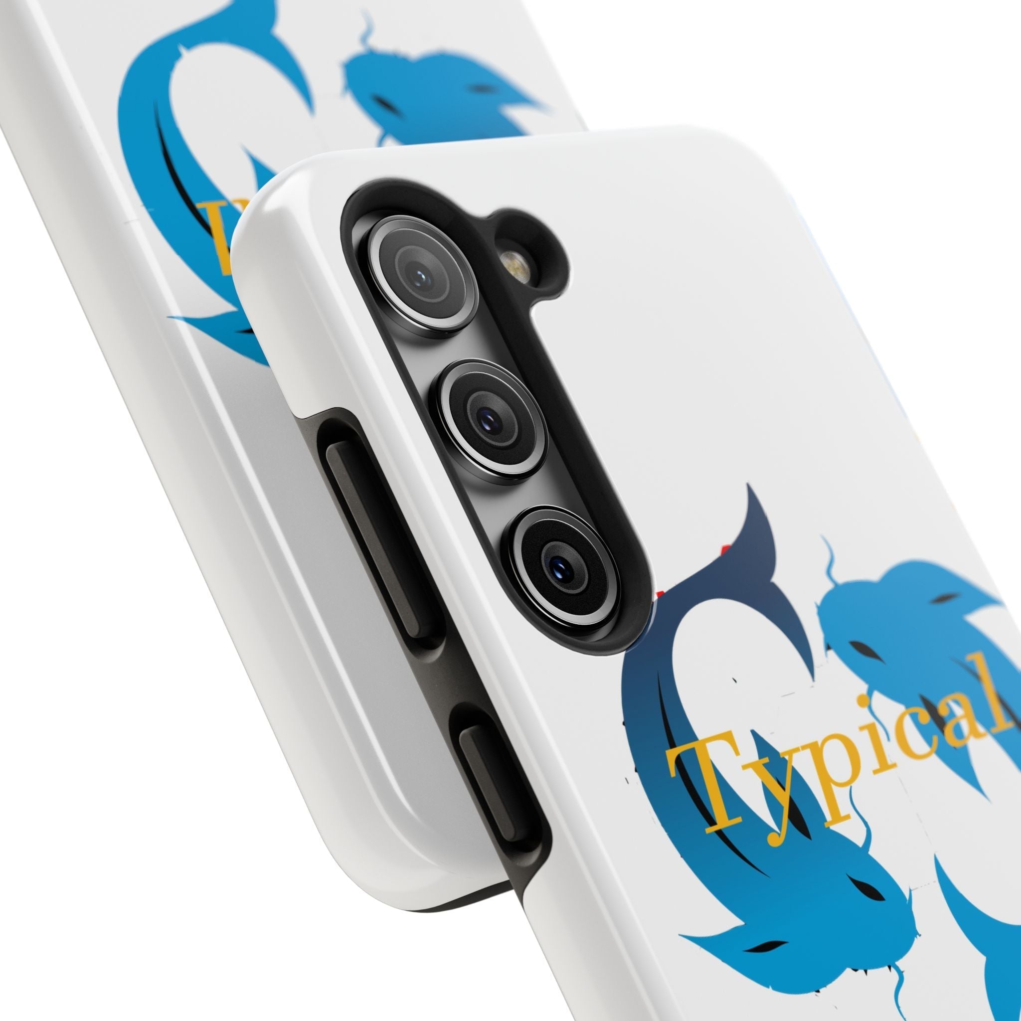 Pisces Tough Phone Case — "Typical" Text - 314 Originals
