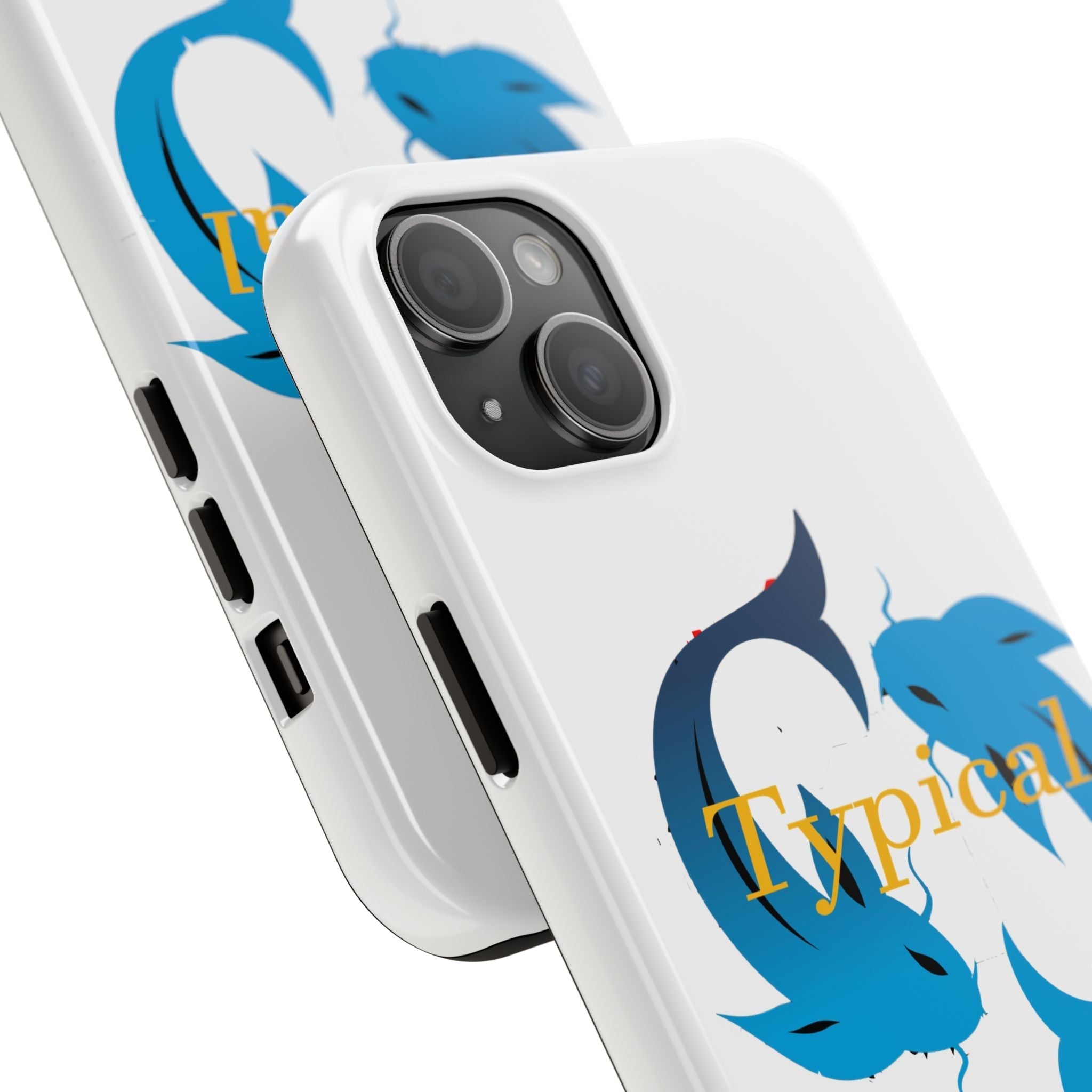 Pisces Tough Phone Case — "Typical" Text - 314 Originals