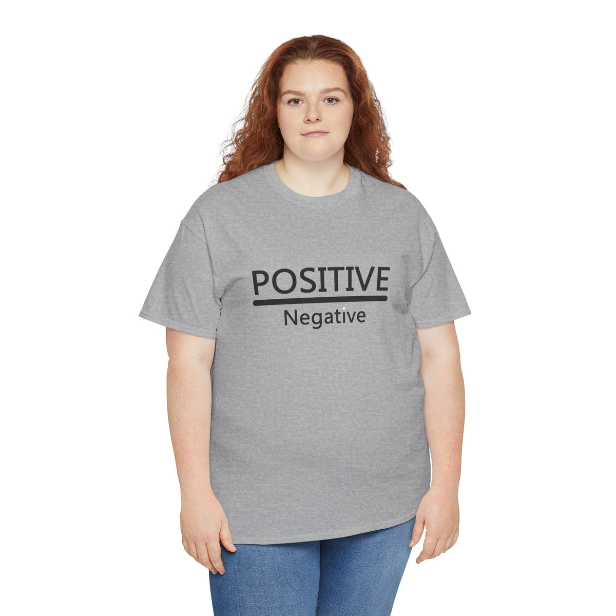 Positive Over Negative T-Shirt — Motivational Graphic Tee - 314 Originals