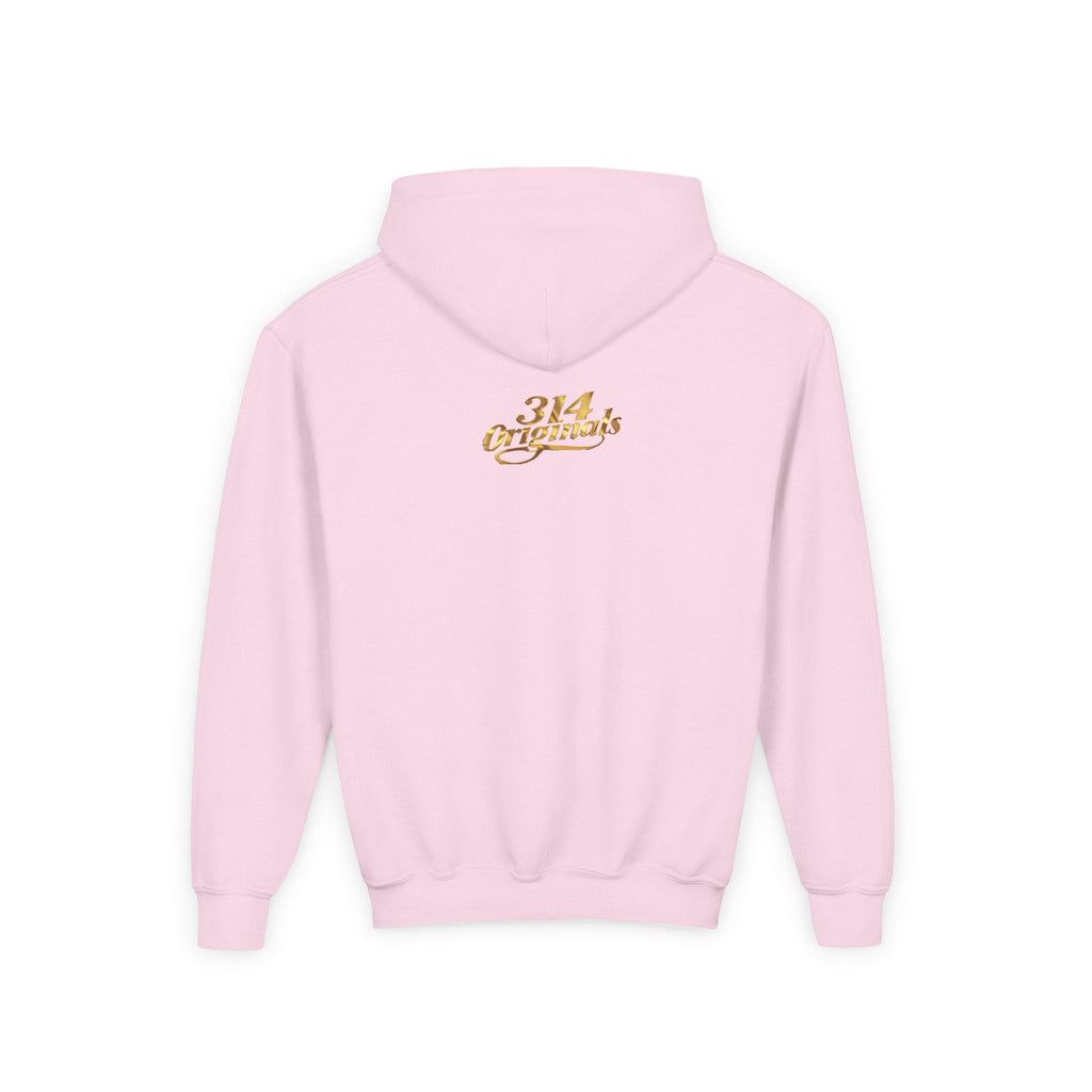 Princess Hoodie — Glitter Crown Graphic Pullover for Girls - 314 Originals