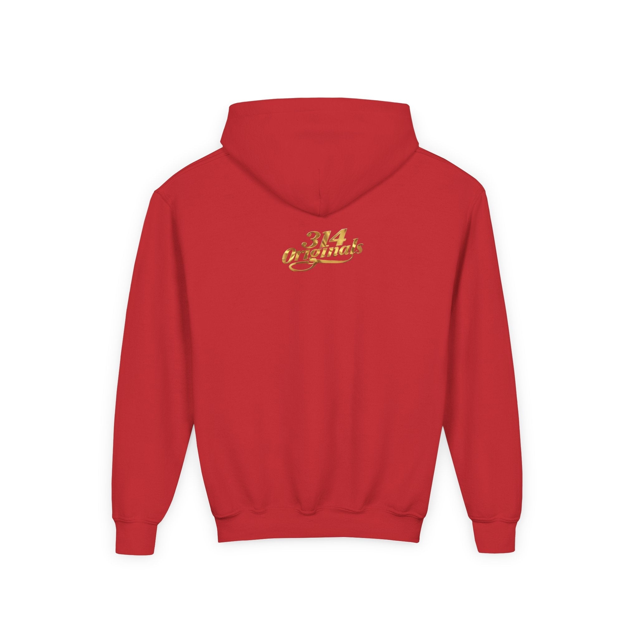 Princess Hoodie — Glitter Crown Graphic Pullover for Girls - 314 Originals