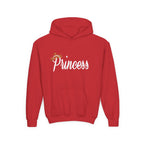 Princess Hoodie — Glitter Crown Graphic Pullover for Girls - 314 Originals