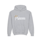 Princess Hoodie — Glitter Crown Graphic Pullover for Girls - 314 Originals