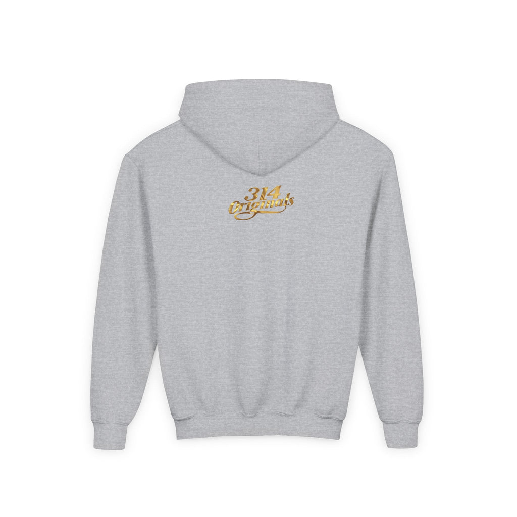 Princess Hoodie — Glitter Crown Graphic Pullover for Girls - 314 Originals