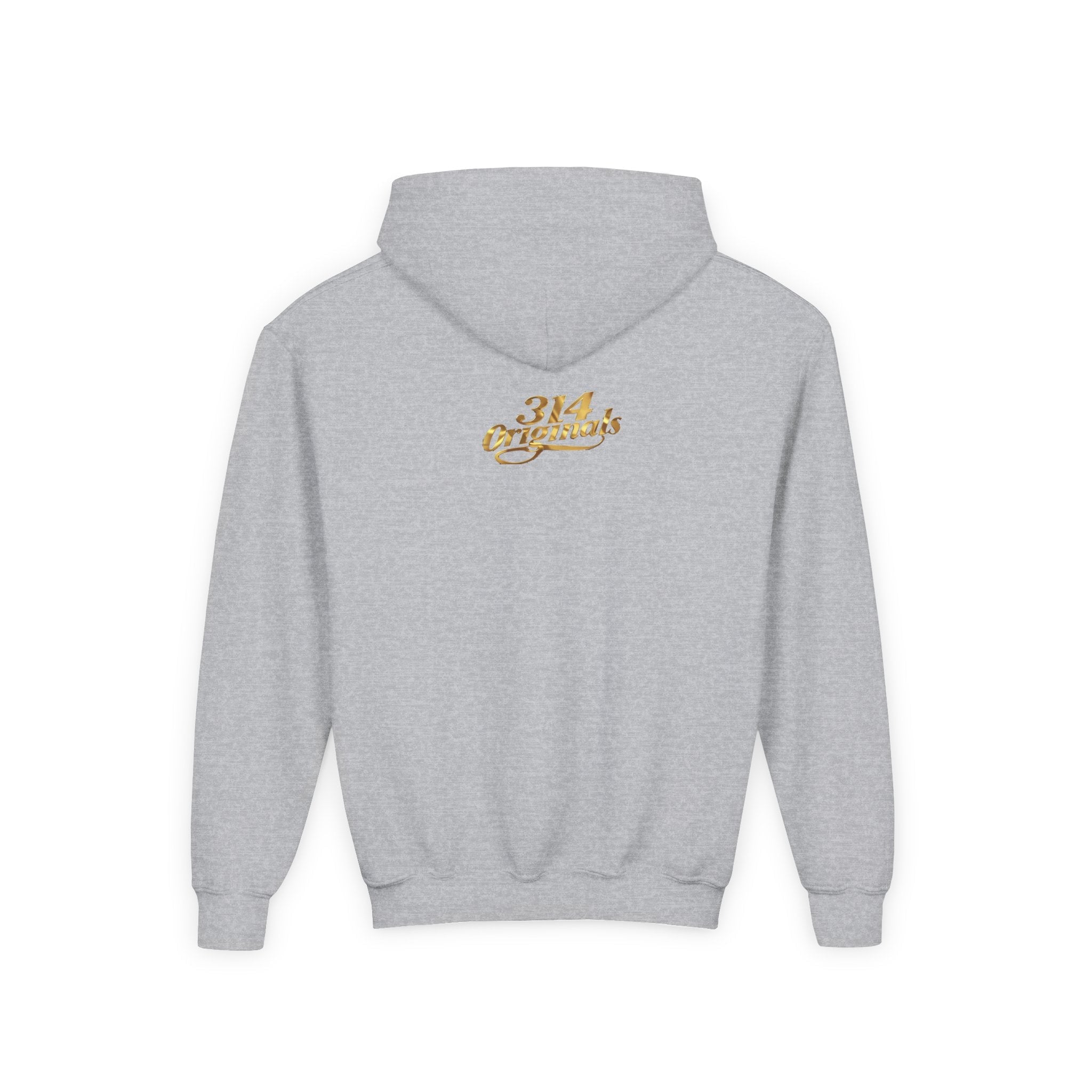 Princess Hoodie — Glitter Crown Graphic Pullover for Girls - 314 Originals