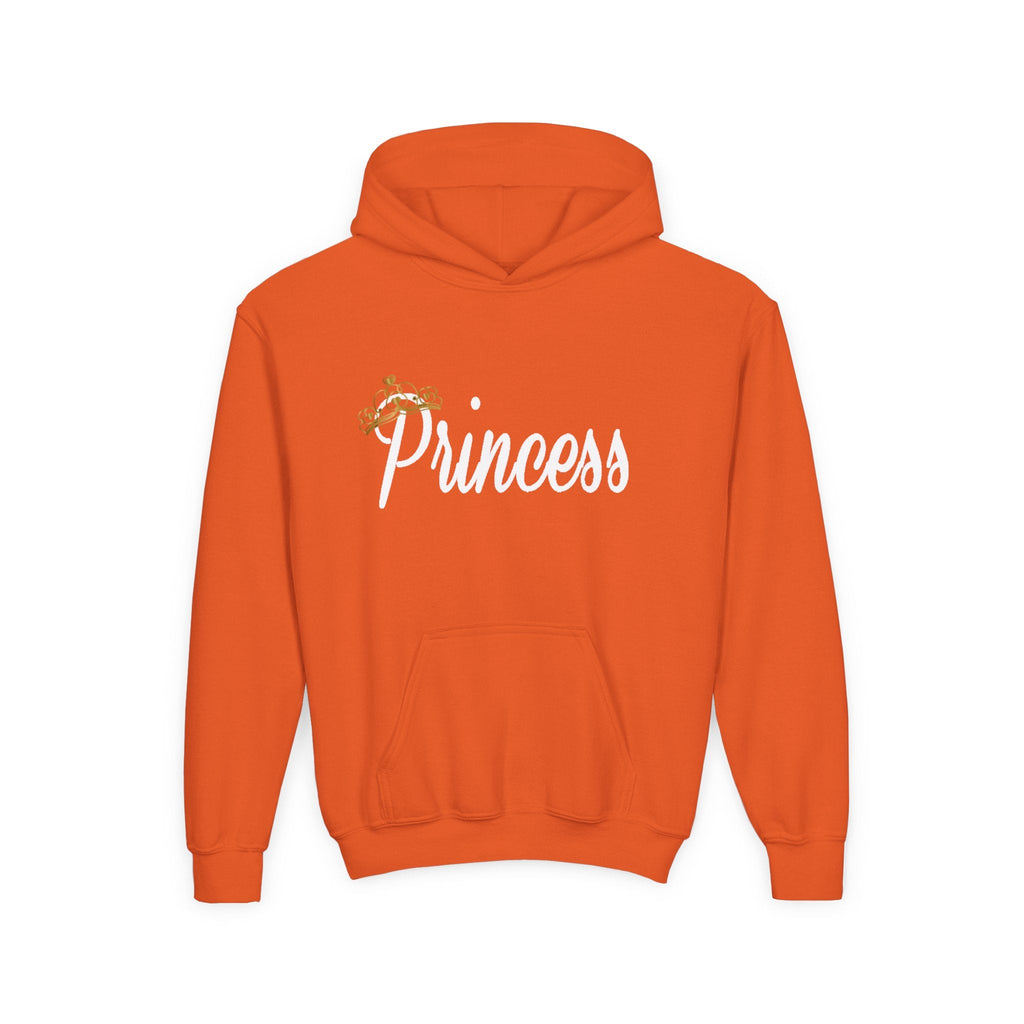 Princess Hoodie — Glitter Crown Graphic Pullover for Girls - 314 Originals
