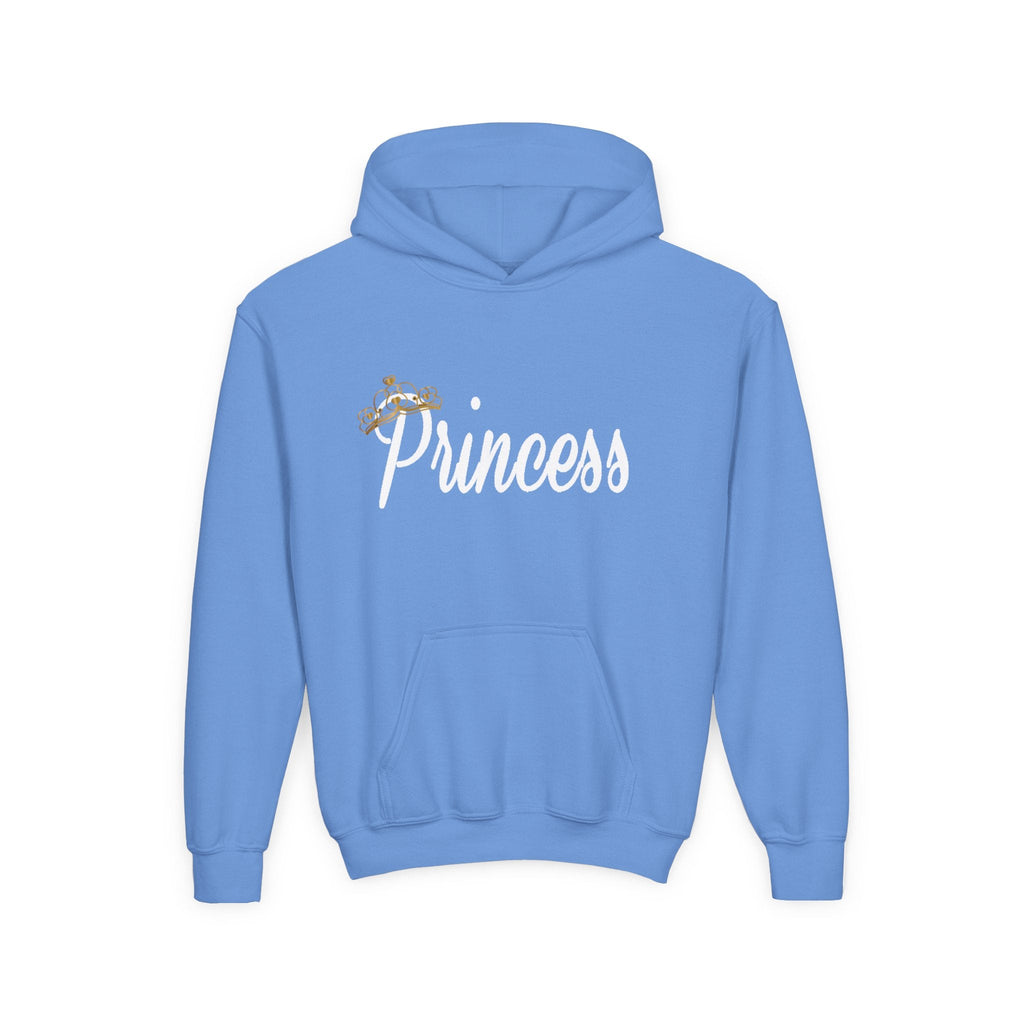 Princess Hoodie — Glitter Crown Graphic Pullover for Girls - 314 Originals