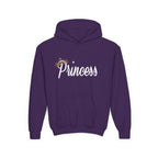 Princess Hoodie — Glitter Crown Graphic Pullover for Girls - 314 Originals