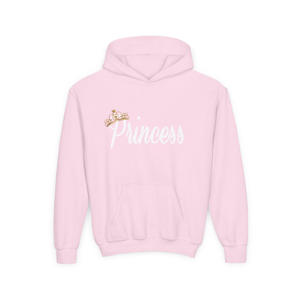 Princess Hoodie — Glitter Crown Graphic Pullover for Girls - 314 Originals