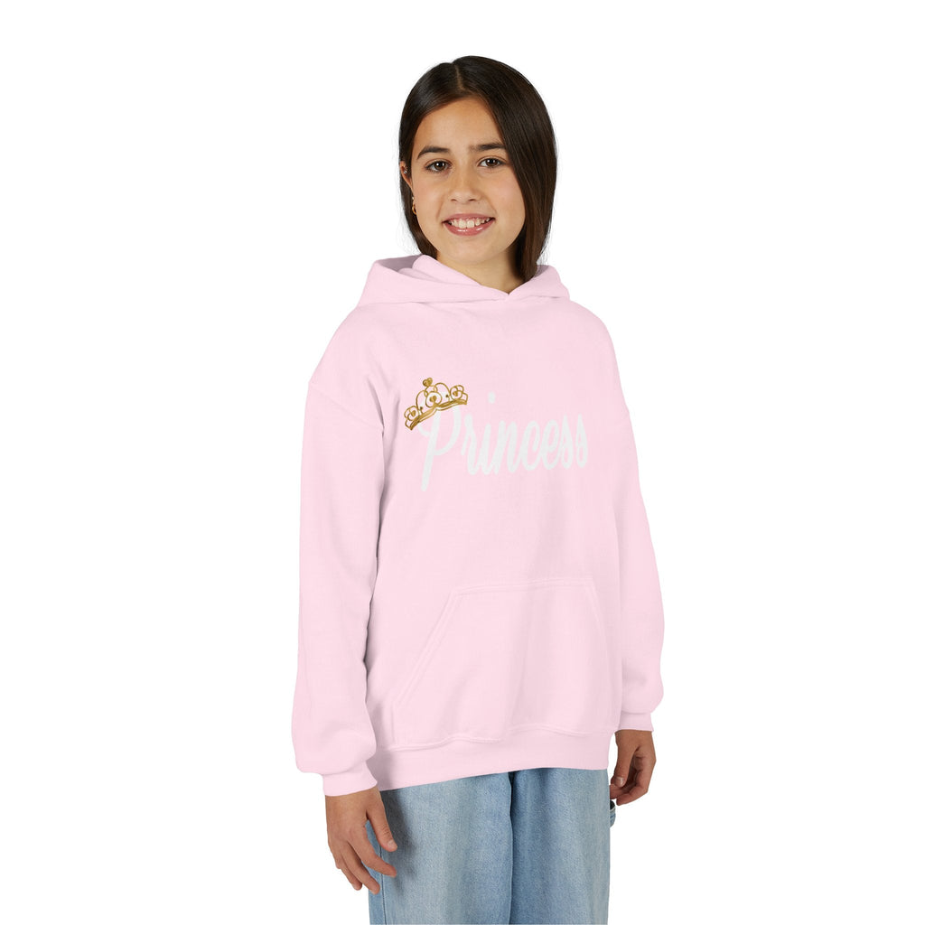 Princess Hoodie — Glitter Crown Graphic Pullover for Girls - 314 Originals