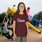 Princess Youth Tee — Sparkle Crown Kids T‑Shirt - 314 Originals