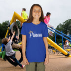 Princess Youth Tee — Sparkle Crown Kids T‑Shirt - 314 Originals