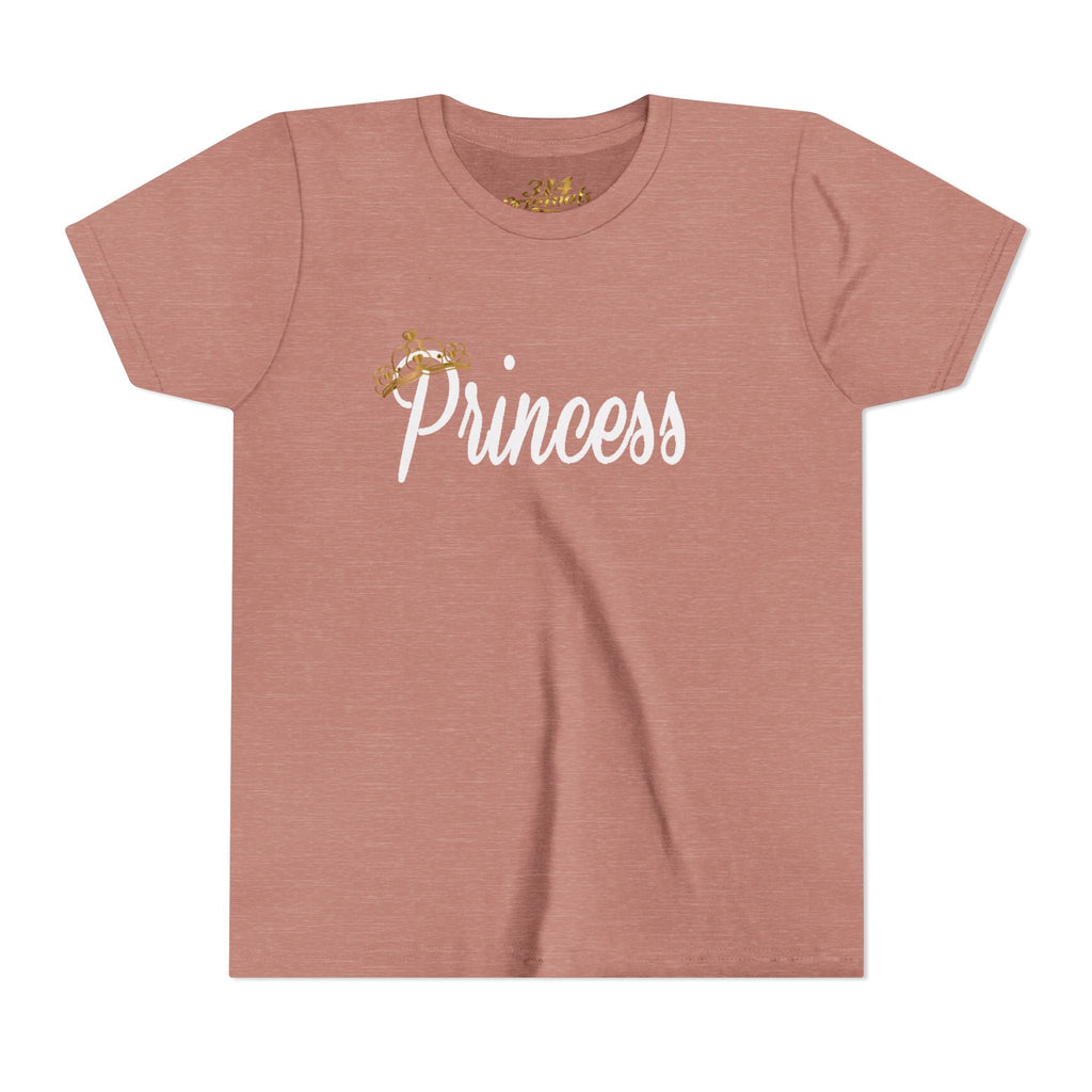Princess Youth Tee — Sparkle Crown Kids T‑Shirt - 314 Originals