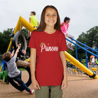 Princess Youth Tee — Sparkle Crown Kids T‑Shirt - 314 Originals