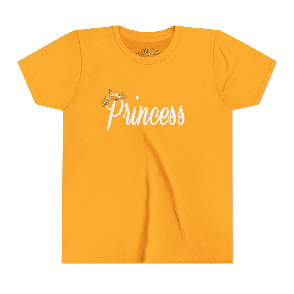 Princess Youth Tee — Sparkle Crown Kids T‑Shirt - 314 Originals