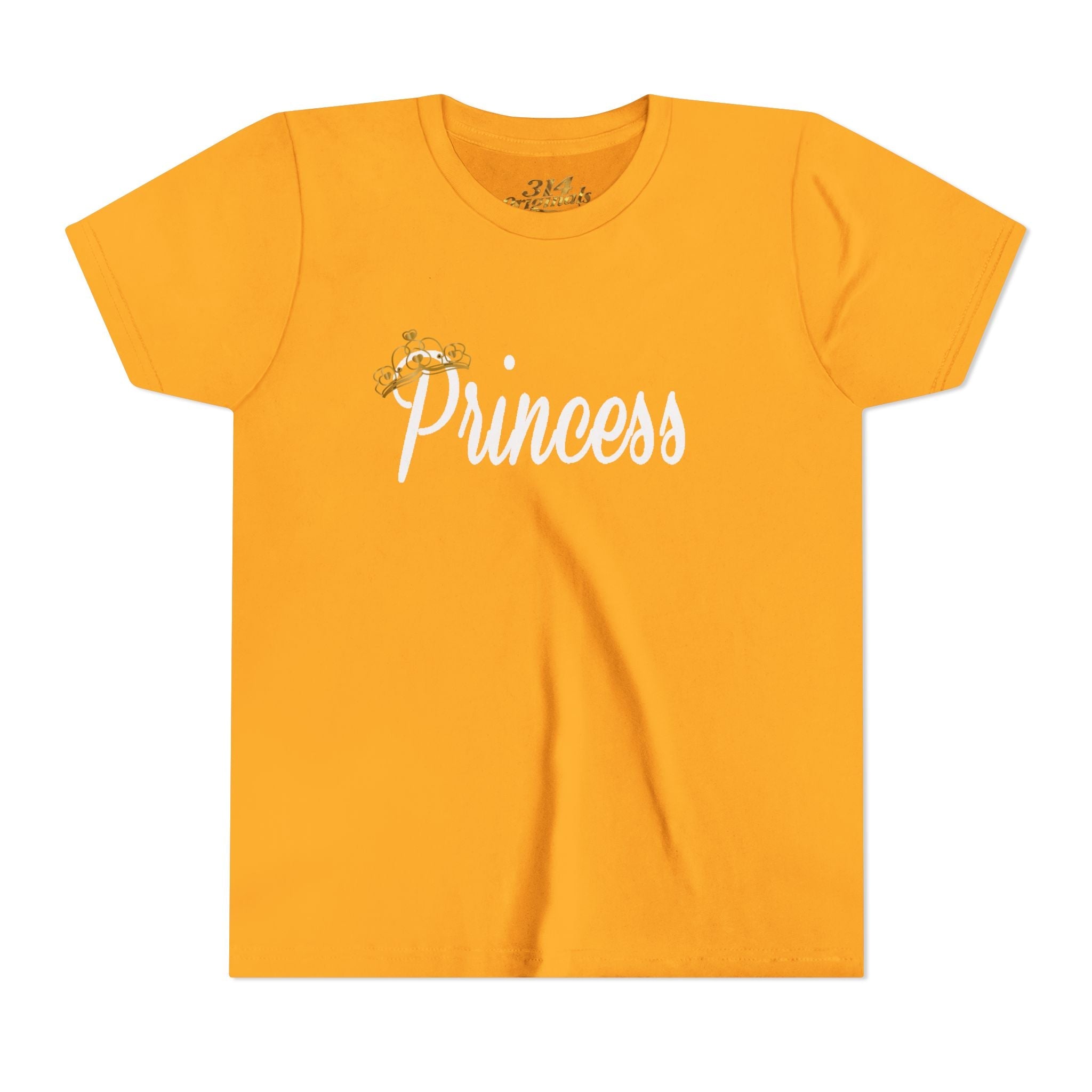 Princess Youth Tee — Sparkle Crown Kids T‑Shirt - 314 Originals
